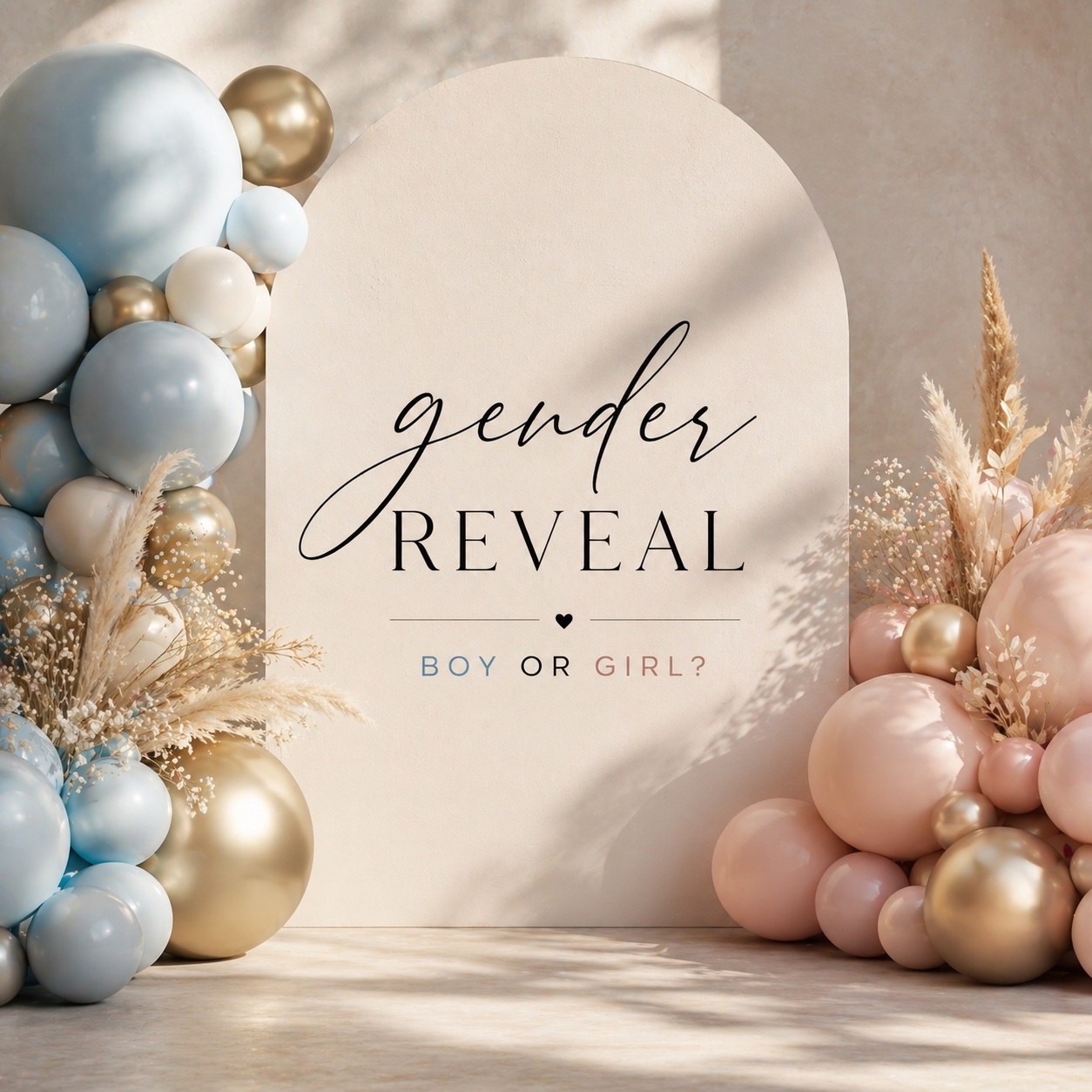 Gender reveal — boy or girl?
